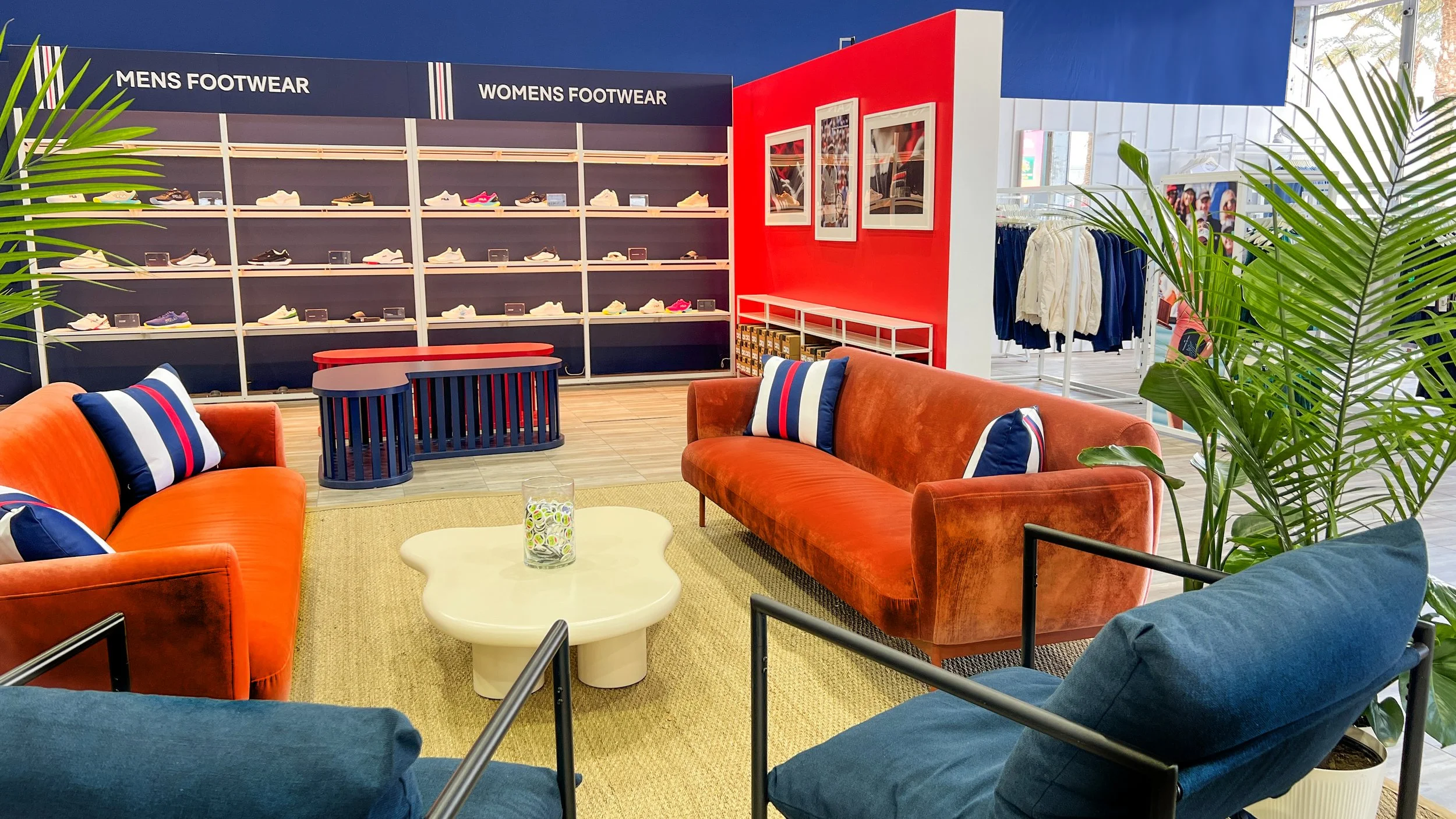 Fila BNP Paribas Open | Experience Innovative Design — HUXHUX